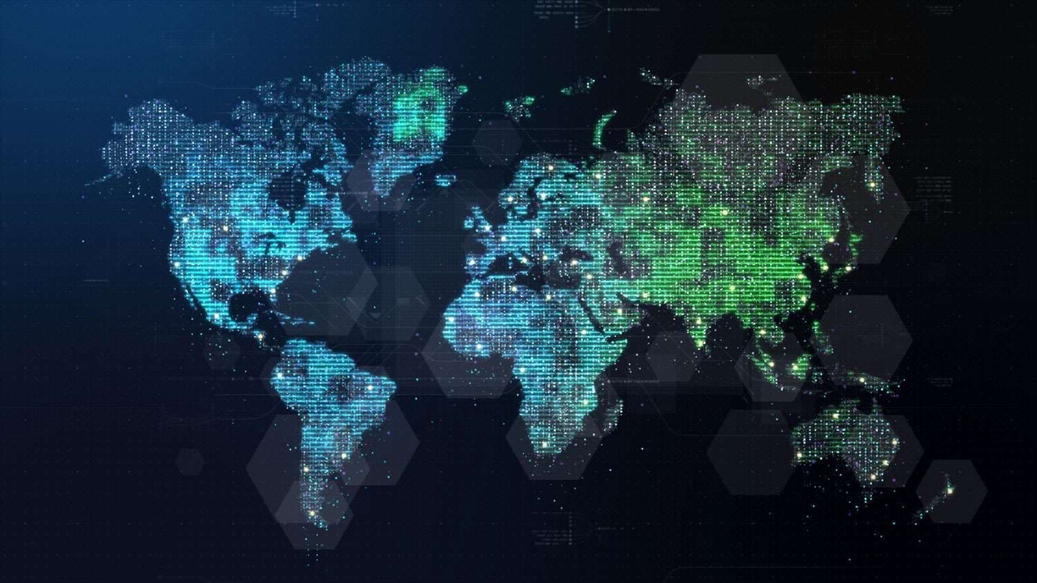World map of the places Mission Performance delivers leadership and human performance work